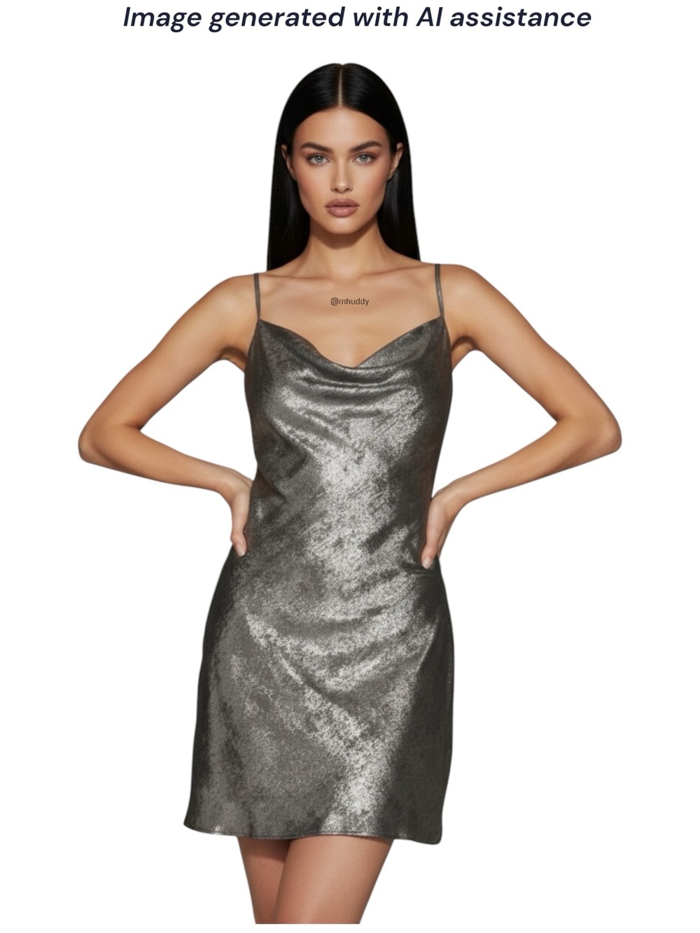 NWT North End Lizard Thicket S gunmetal dress